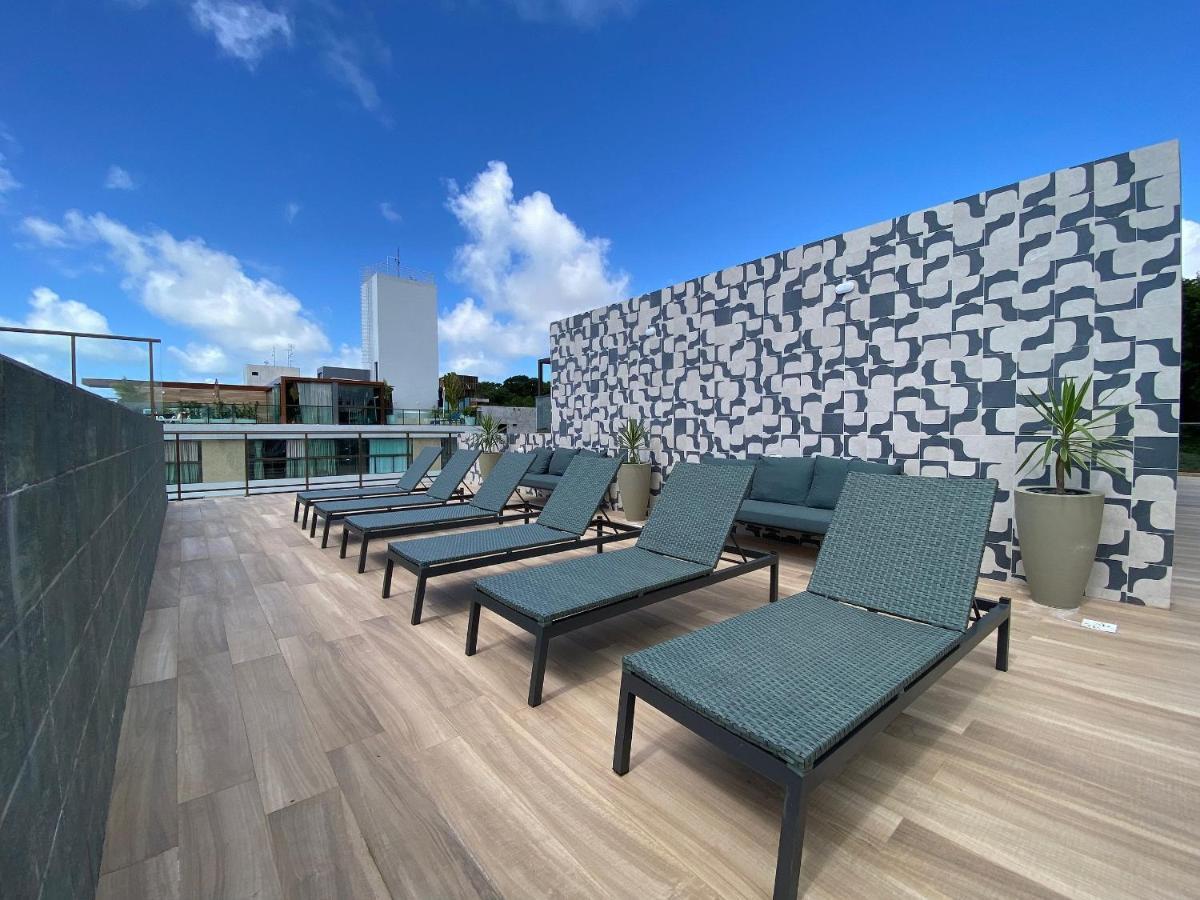 Flat Fm20 Cabo Branco Ocean - By Almare Daire João Pessoa Dış mekan fotoğraf