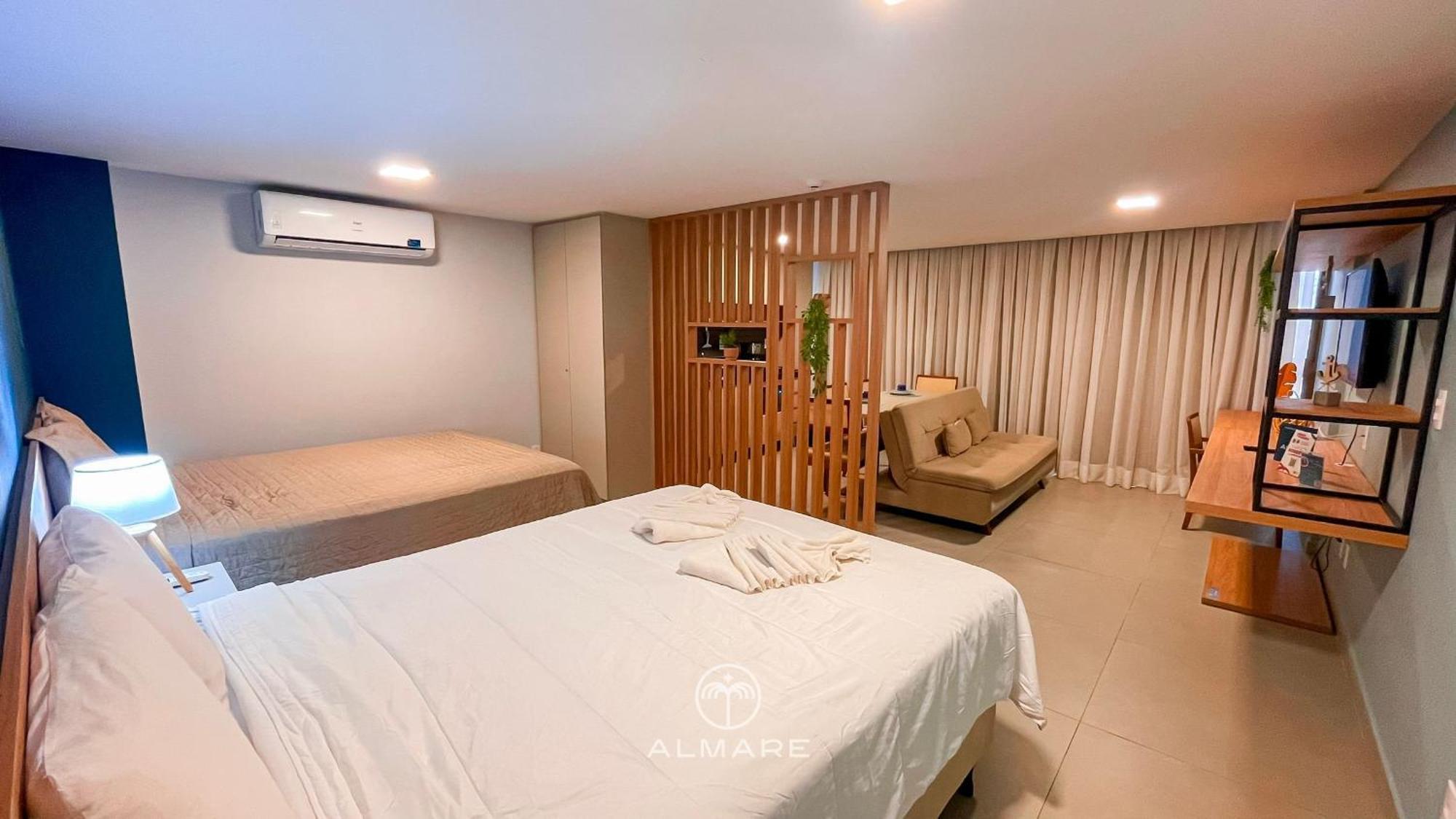 Flat Fm20 Cabo Branco Ocean - By Almare Daire João Pessoa Dış mekan fotoğraf